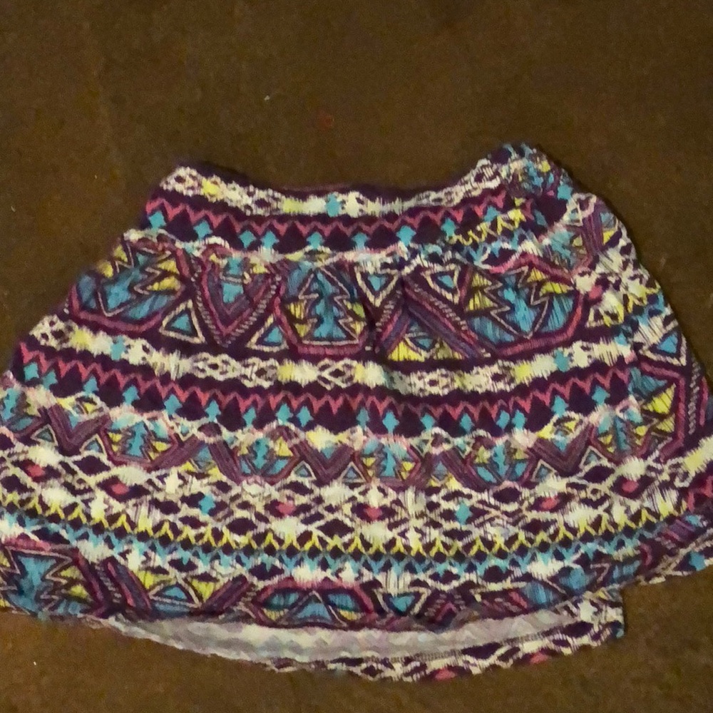 A colorful skirt